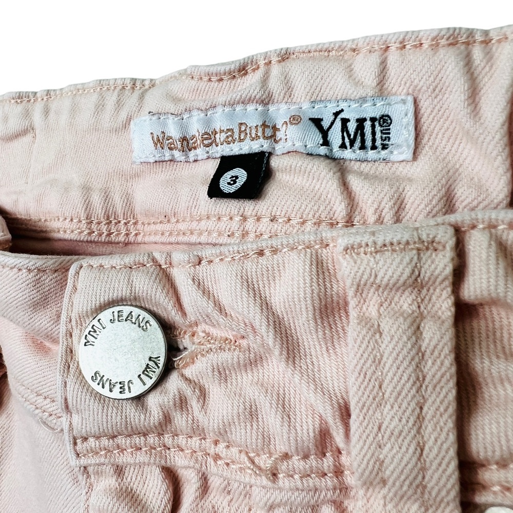 YMI Light Pink Women’s Bermuda Shorts - Picture 4 of 6